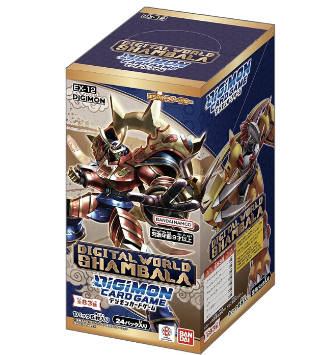 デジモンカードゲーム エクストラブースター DIGITAL WORLD SHAMBALA【EX-12】 (BOX)24パック入り